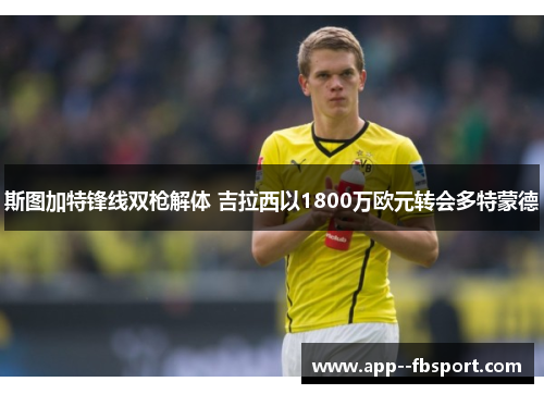 斯图加特锋线双枪解体 吉拉西以1800万欧元转会多特蒙德